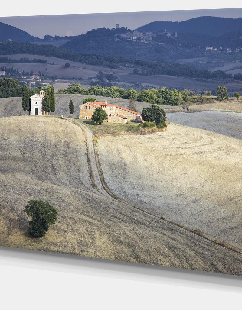 DesignQ Beautiful Sandy Landscape - Landscape Canvas Wall Artwork