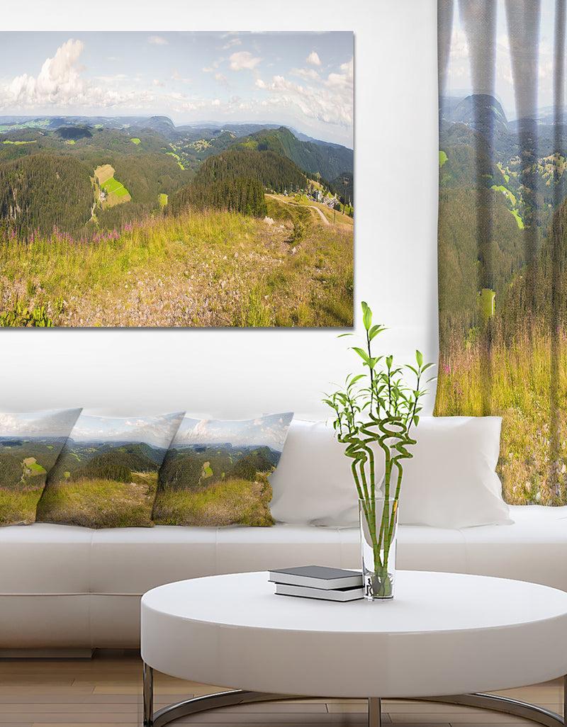 DesignQ Black Forest Germany Panorama - Landscape Wall Artwork