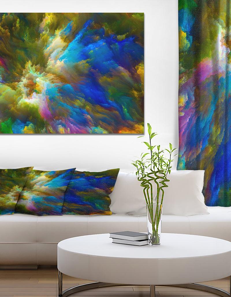 DesignQ Elements of Virtual Canvas - Contemporary Art on wrapped Canvas