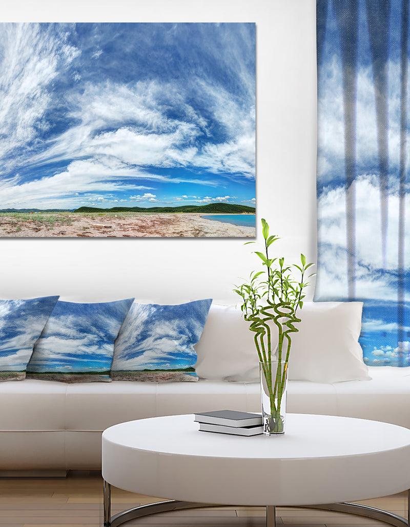 DesignQ Awesome Pacific Ocean - Landscape Wall Artwork