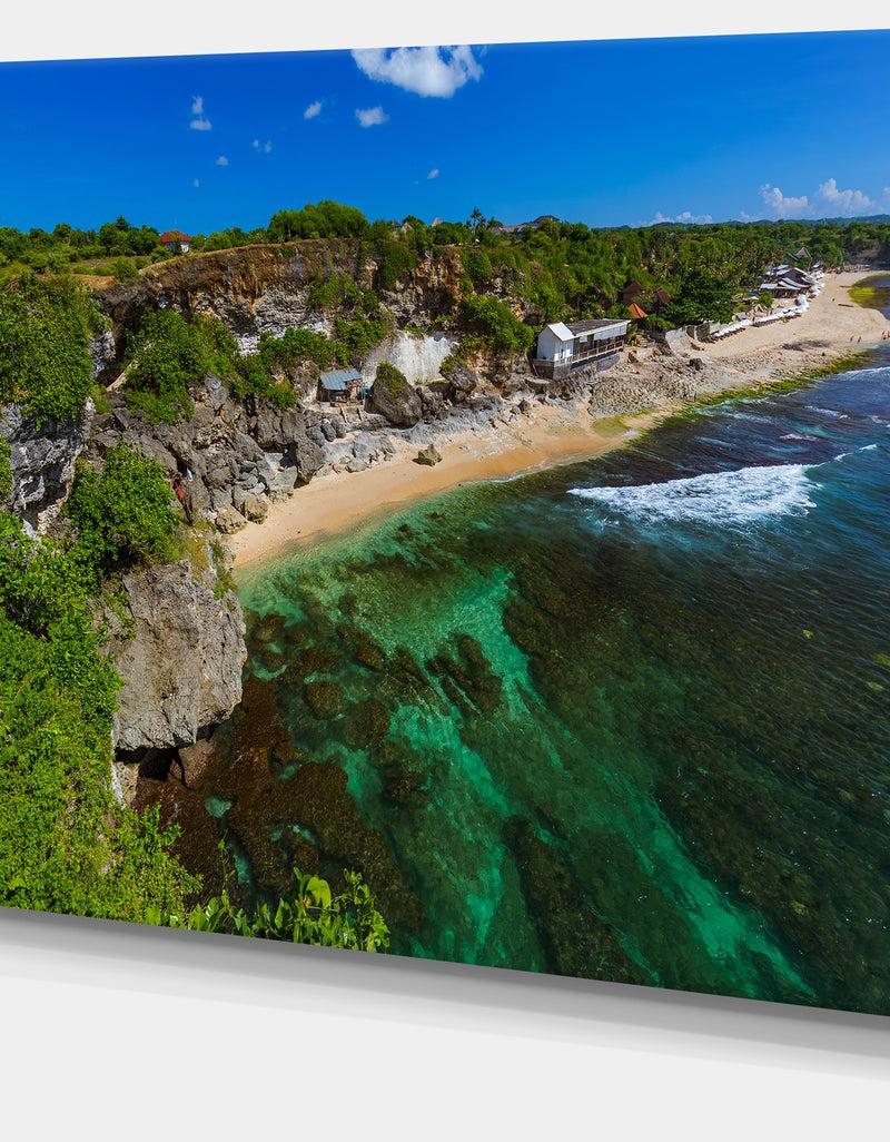 DesignQ Balangan Beach - Bali Indonesia - Seashore Canvas Wall Artwork