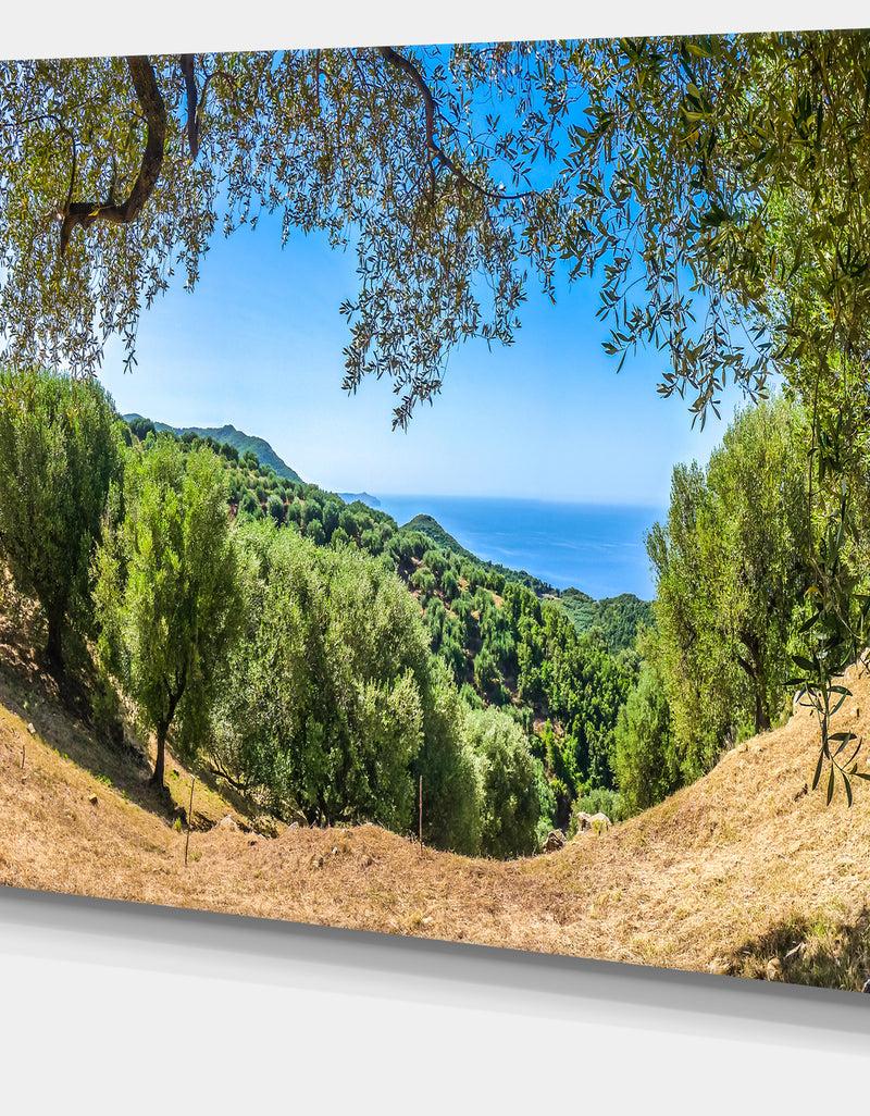 DesignQ Cilentan Coast Campania Italy - Landscape Wall Artwork