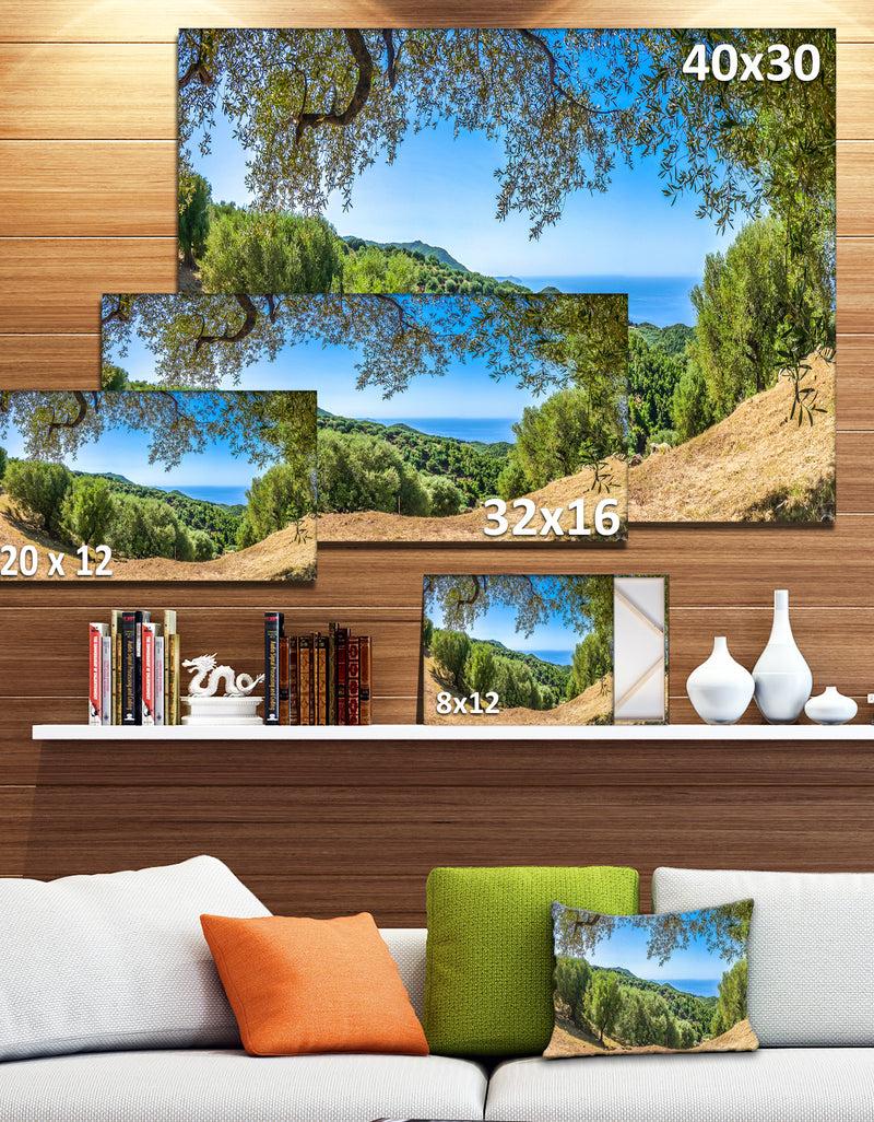 DesignQ Cilentan Coast Campania Italy - Landscape Wall Artwork