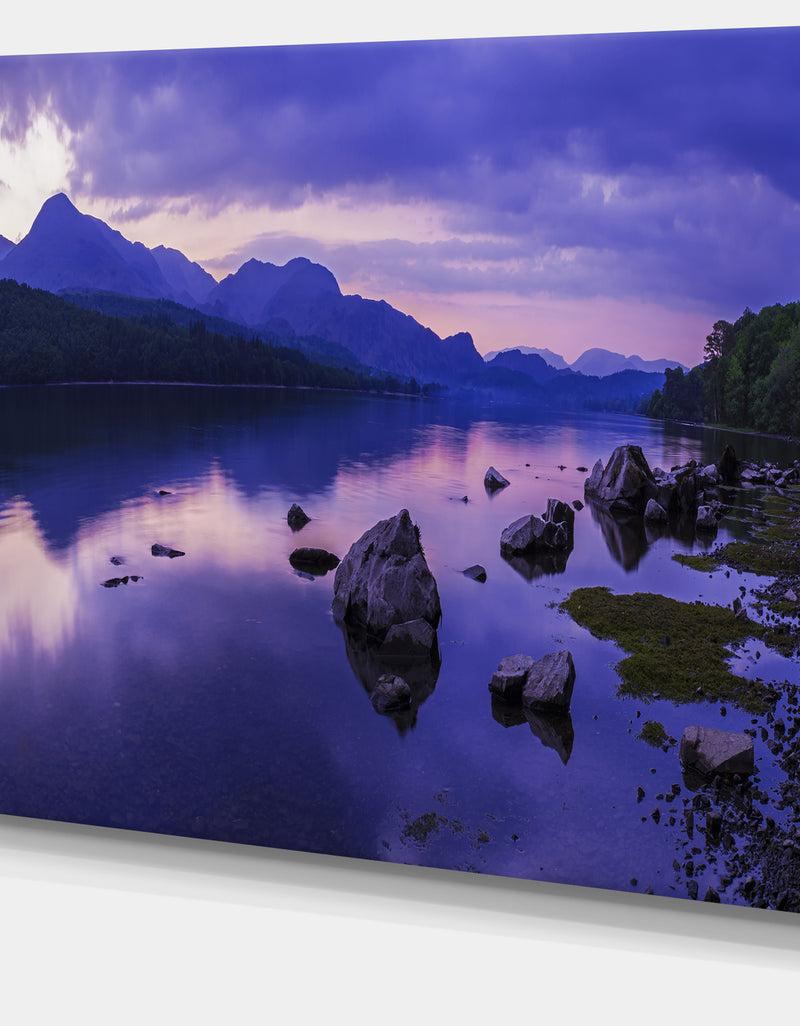 DesignQ Coniston Water In The Lake District - Landscape Artwork Canvas