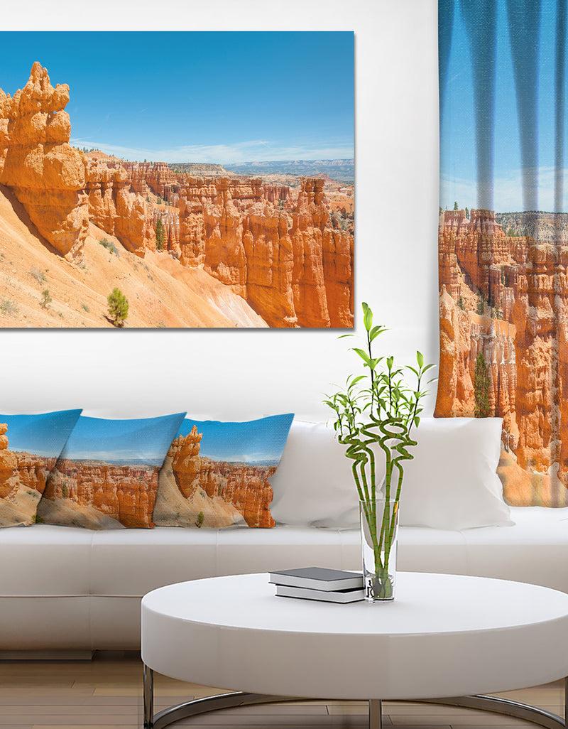 DesignQ Design Canvas Art Print 'Beautiful Bryce Canyon - Extra Large Landscape Canvas Art Print
