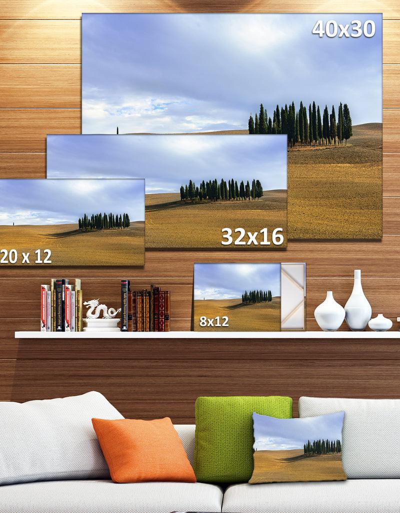 DesignQ Design Canvas Art Print 'Vacant Tuscan - Canvas Art Print