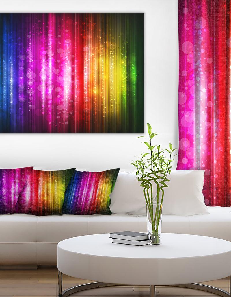DesignQ Glowing Background - Abstract Canvas Artwork