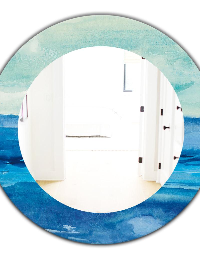 DesignQ Porch & Den 'Out To Sea - Traditional Mirror