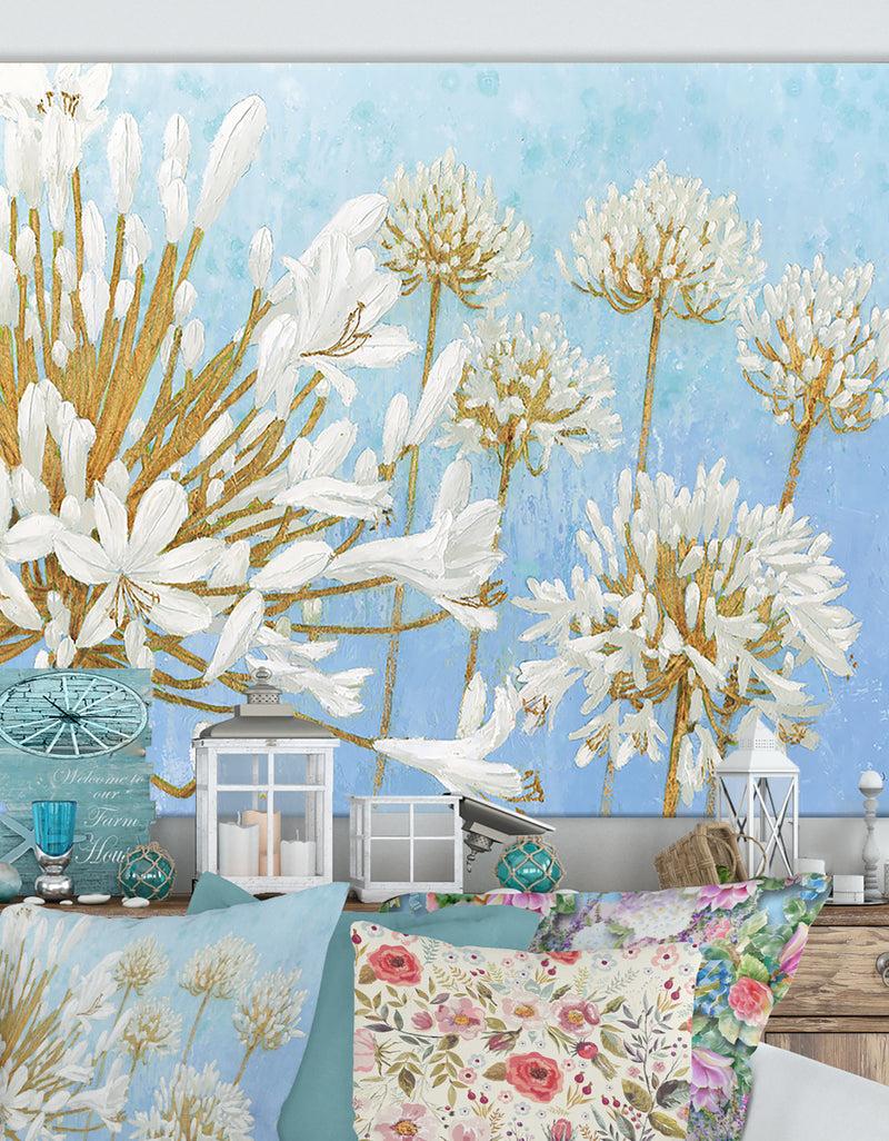 DesignQ RW Golden Spring - Cottage Canvas Wall Art