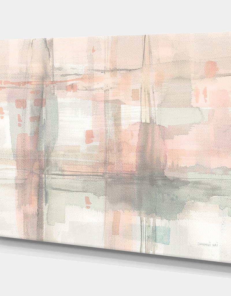 DesignQ RW Intersect II - Modern Canvas Wall Art