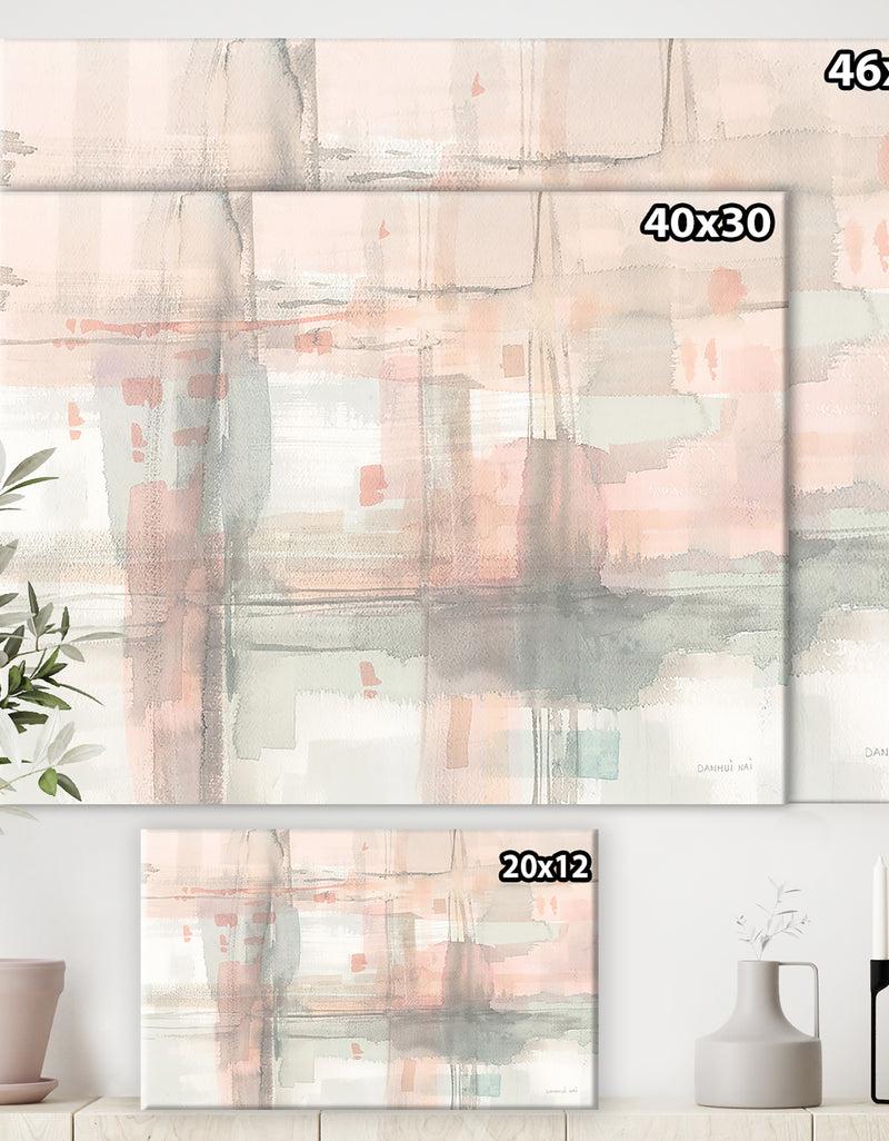 DesignQ RW Intersect II - Modern Canvas Wall Art