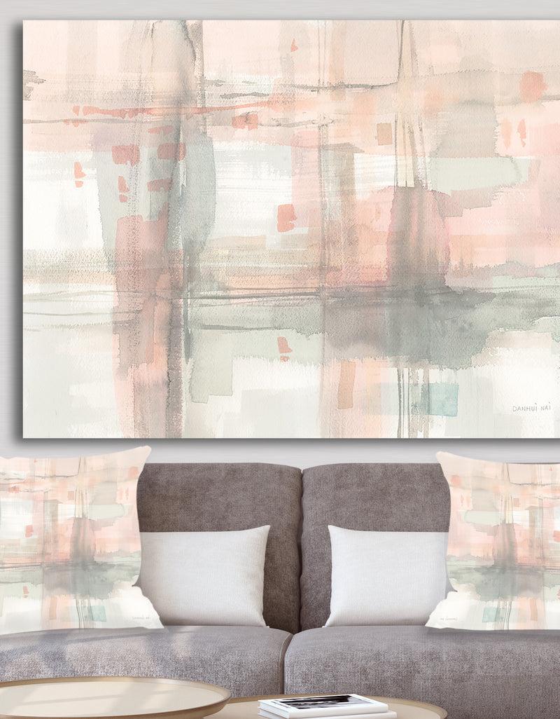 DesignQ RW Intersect II - Modern Canvas Wall Art