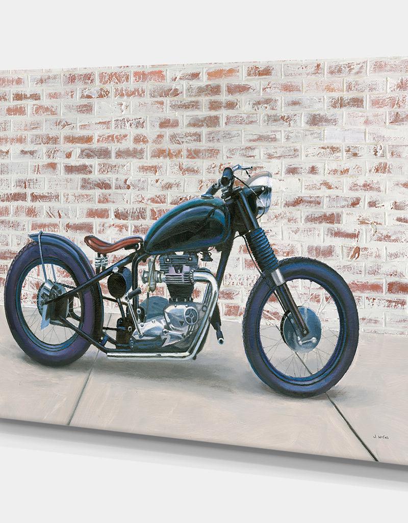 DesignQ RW Lets Roll I - Cottage Canvas Wall Art