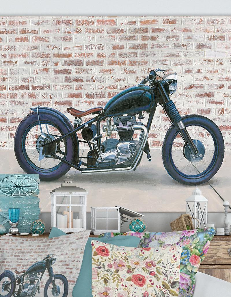 DesignQ RW Lets Roll I - Cottage Canvas Wall Art