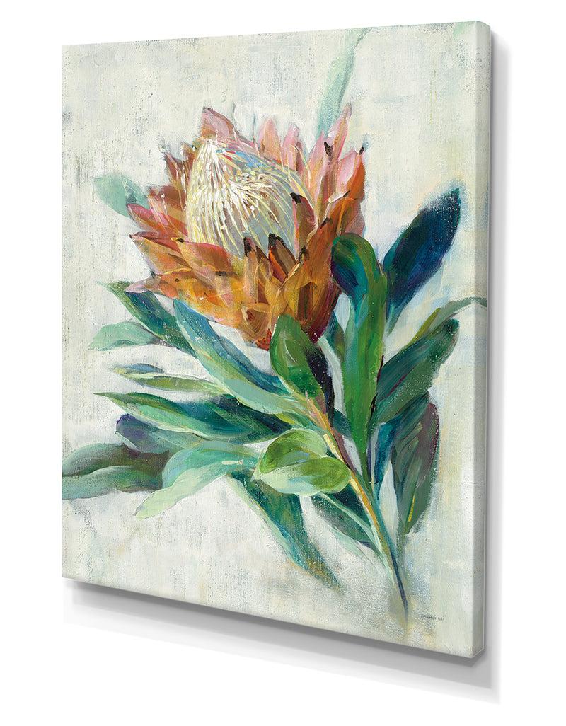 DesignQ RW Protea - Cottage Canvas Wall Art