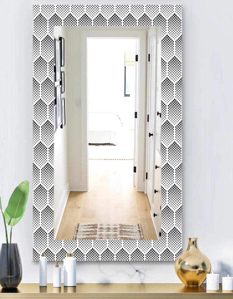 DesignQ Scandinavian 2 - Modern Mirror - Wall Mirror