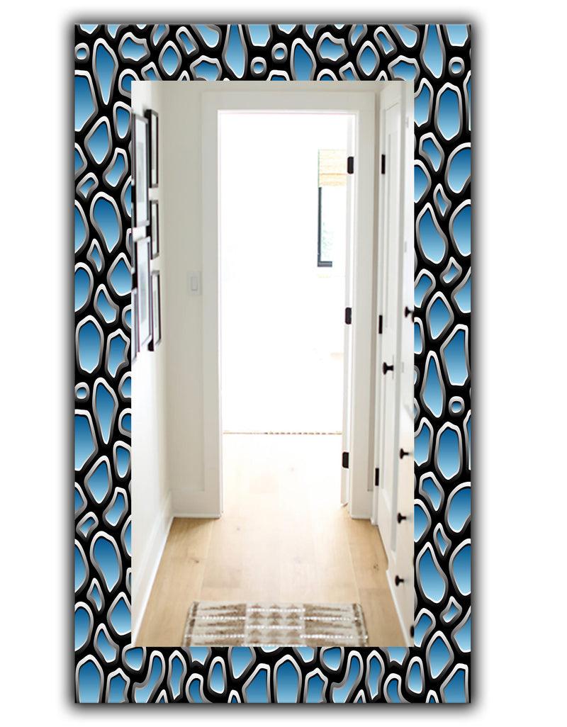 DesignQ Scandinavian 9 - Modern Mirror - Vanity Mirror