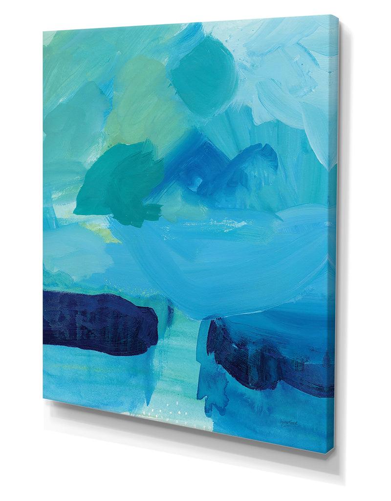 DesignQ Seascape I - Cottage Canvas Wall Art