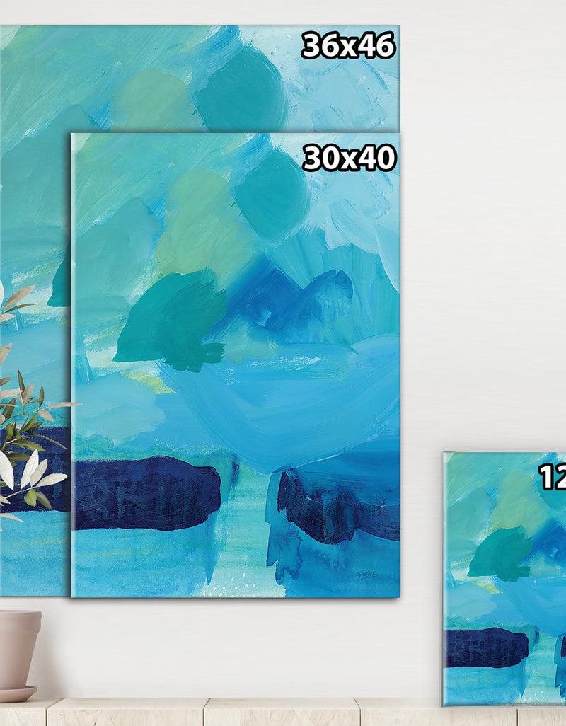 DesignQ Seascape I - Cottage Canvas Wall Art