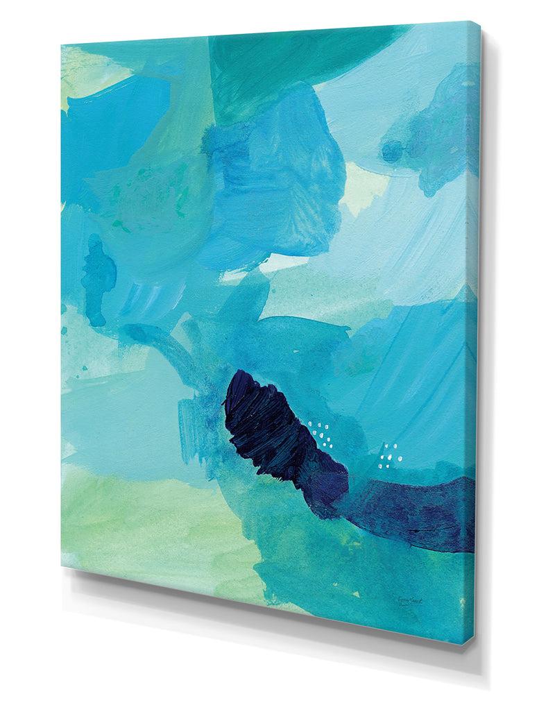 DesignQ Seascape II - Cottage Canvas Wall Art