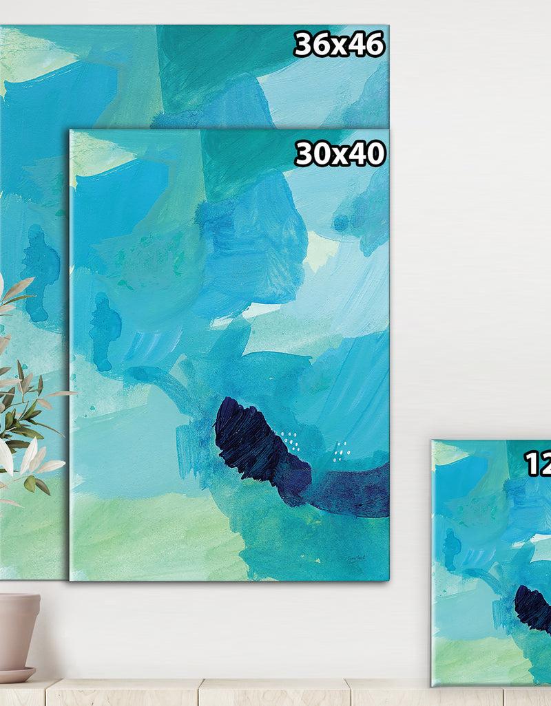 DesignQ Seascape II - Cottage Canvas Wall Art