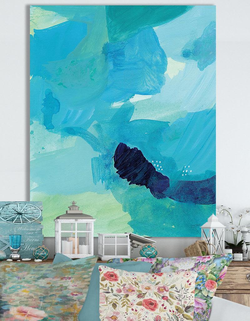 DesignQ Seascape II - Cottage Canvas Wall Art