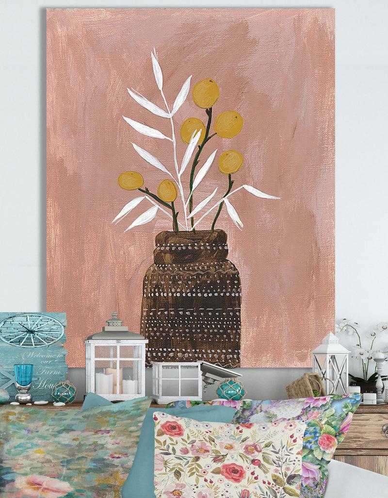 DesignQ Seed and Bottle - Cottage Canvas Wall Art