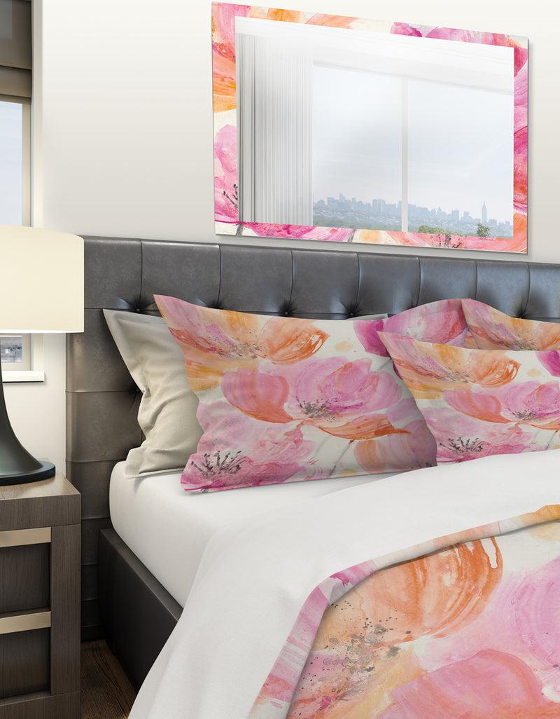 DesignQ Shabby Flower III - Shabby Duvet Cover Set