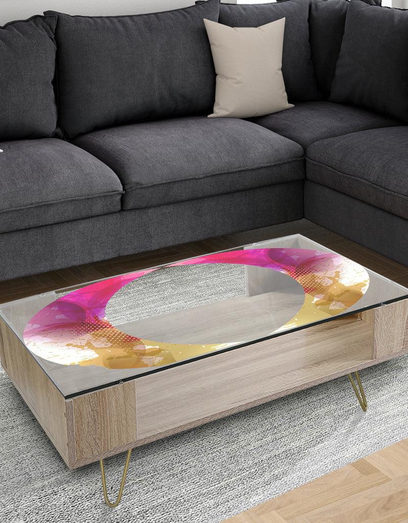 DesignQ Splash - Traditional Coffee Table