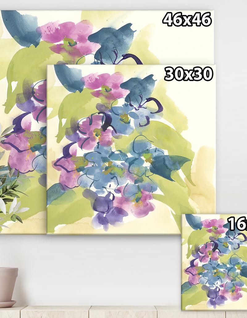 DesignQ Spring Bouquet II - Traditional Canvas Art