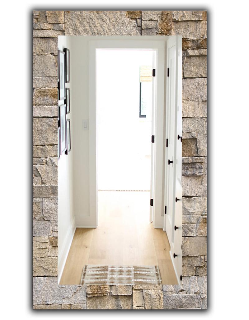 DesignQ Stone 1 - Modern Mirror - Vanity Mirror