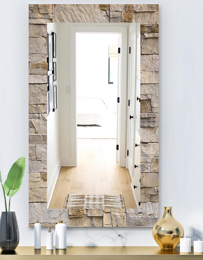 DesignQ Stone 1 - Modern Mirror - Vanity Mirror