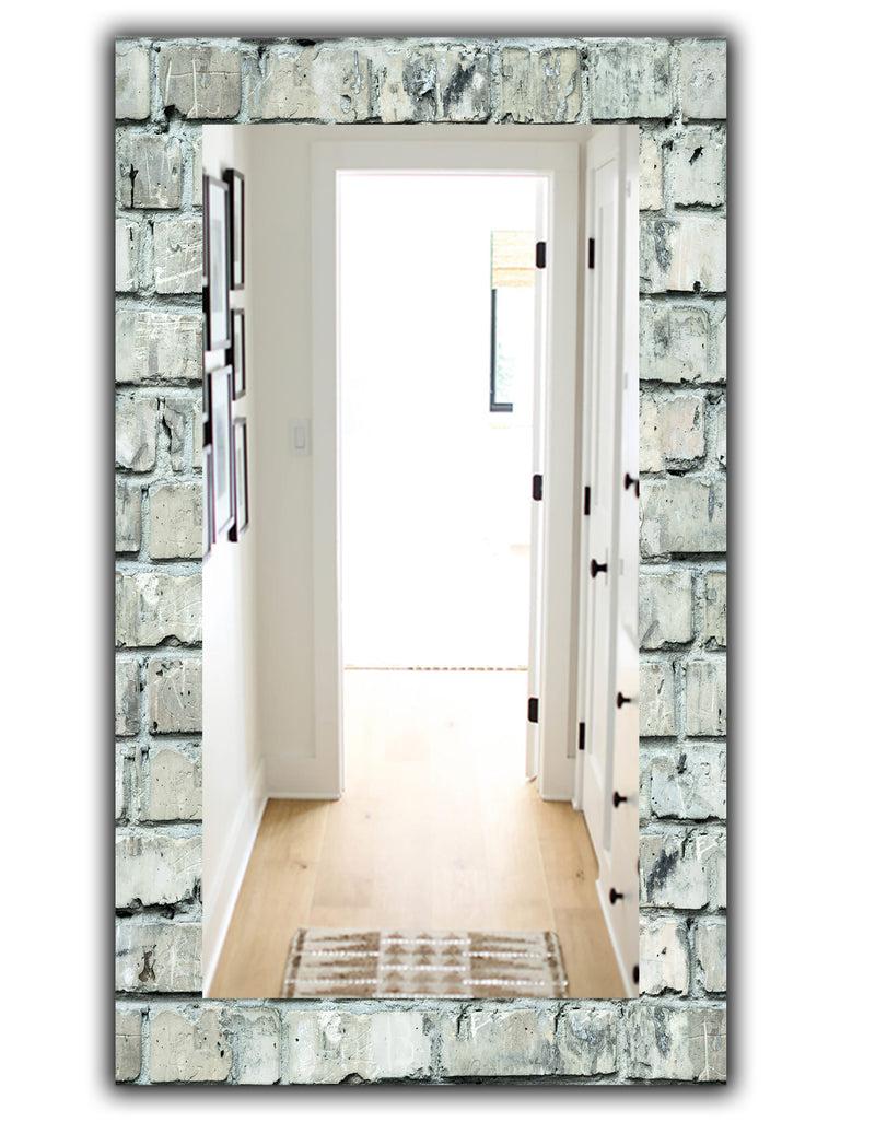 DesignQ Stone 2 - Modern Mirror - Wall Mirror