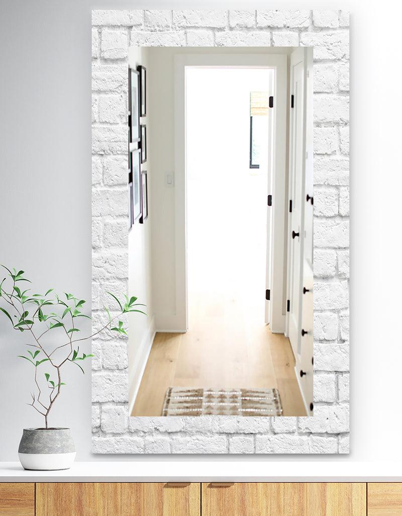 DesignQ Stone 3 - Traditional Mirror - Vanity Mirror