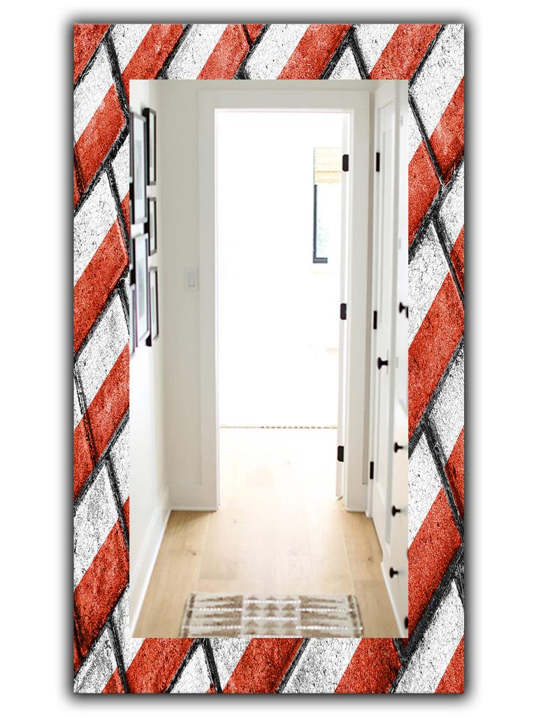 DesignQ Streetwalk - Modern Mirror - Wall Mirror