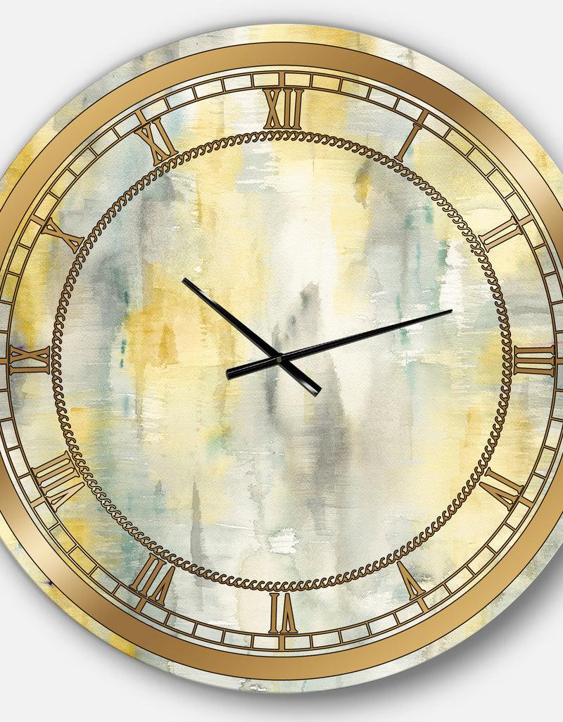 DesignQ Summer Shower - Glam Wall CLock