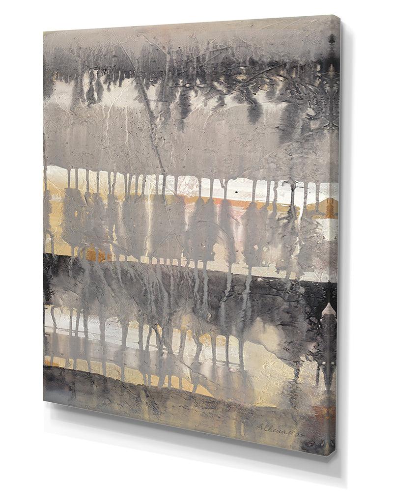 DesignQ Tectonic I - Modern Canvas Wall Art