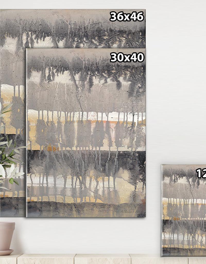 DesignQ Tectonic I - Modern Canvas Wall Art