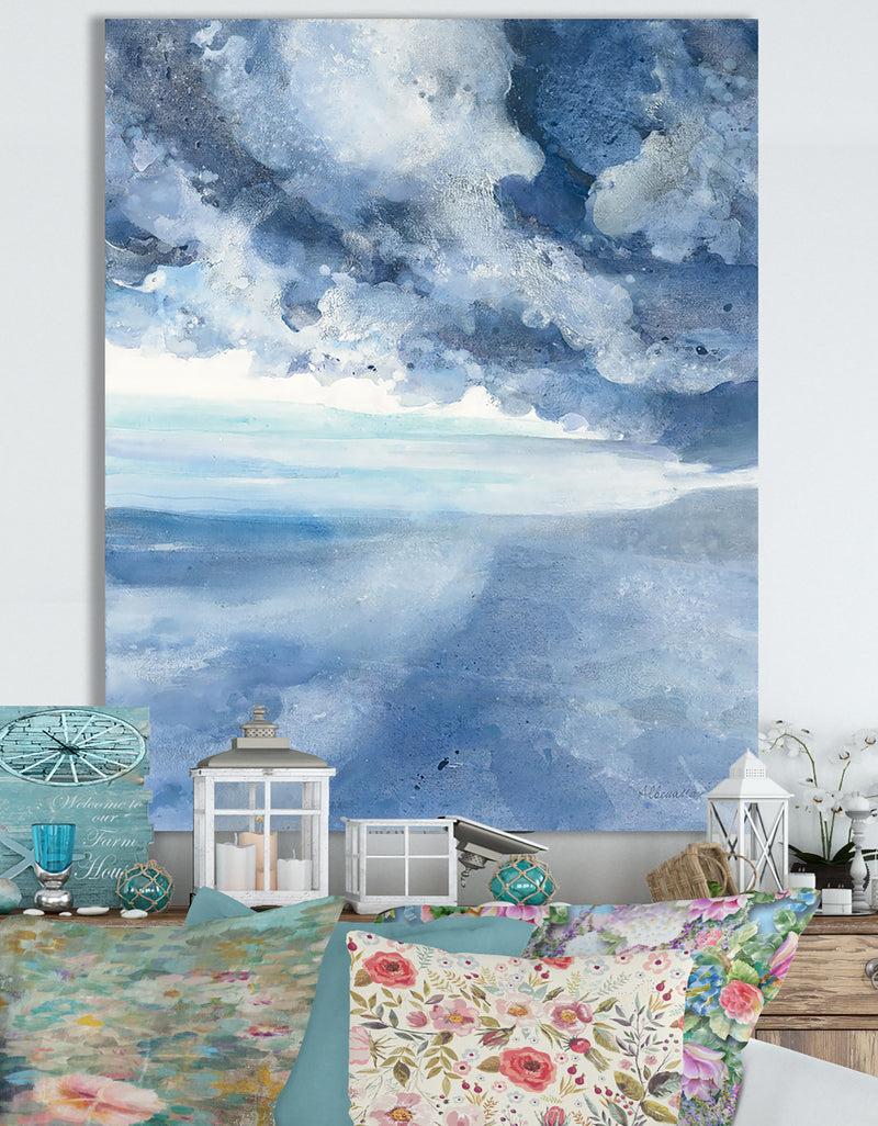DesignQ The Sea - Cottage Canvas Wall Art