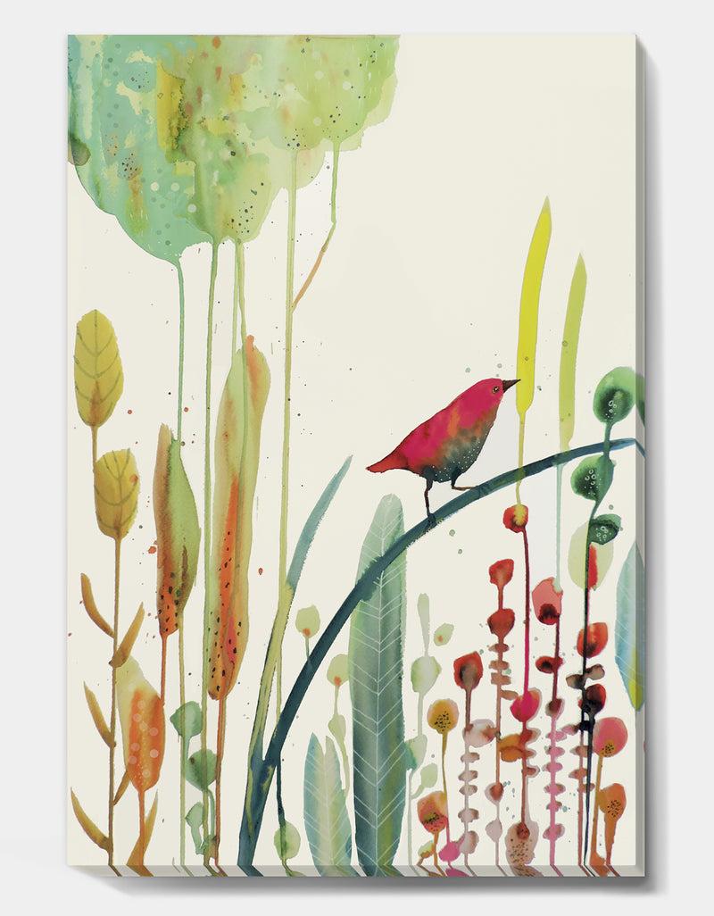 DesignQ To Sing For - Cottage Canvas Art Print