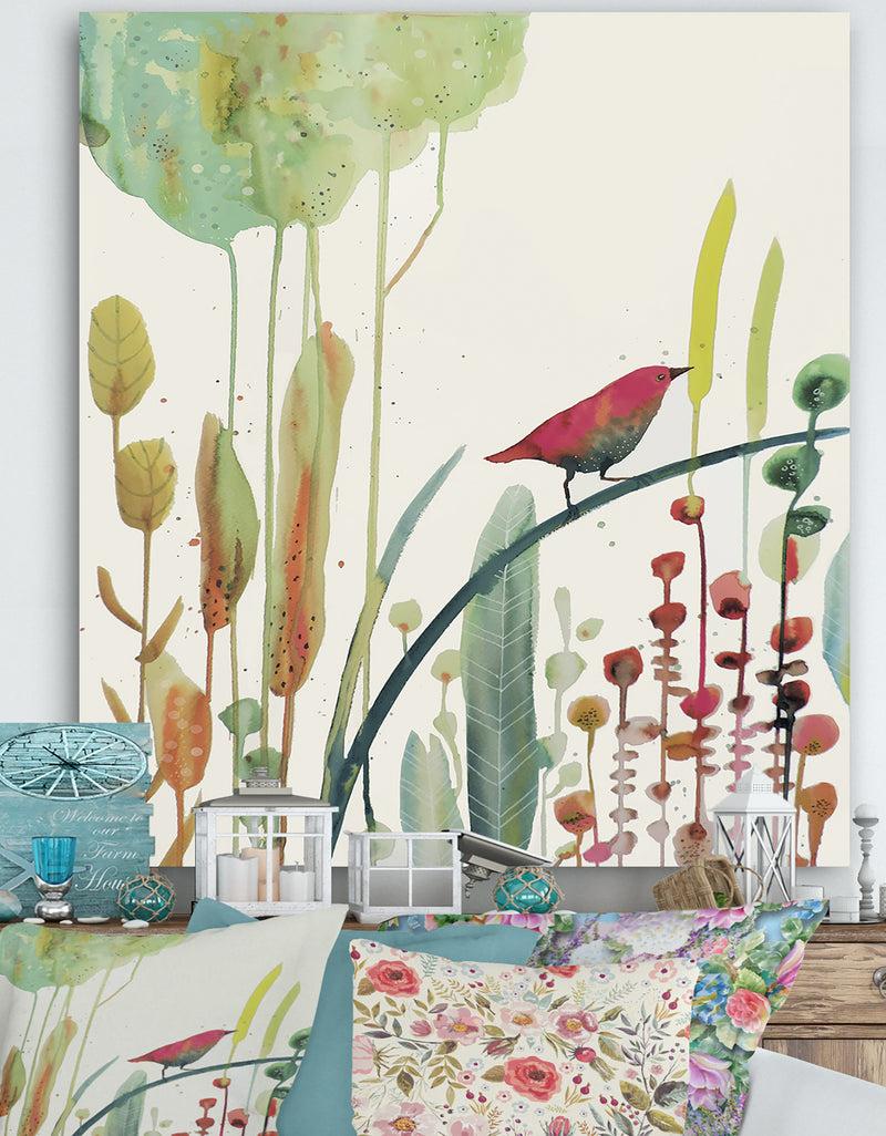 DesignQ To Sing For - Cottage Canvas Art Print