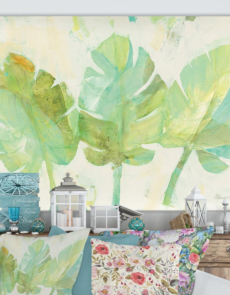 DesignQ Tropical Trio - Cottage Canvas Wall Art