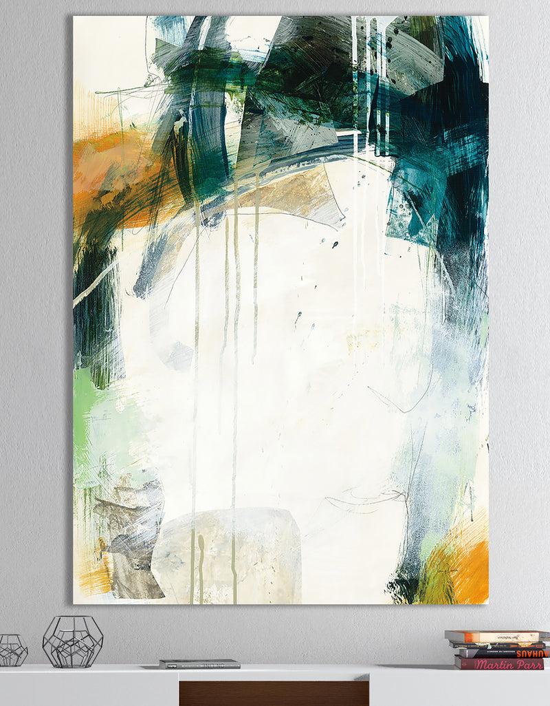 DesignQ Turbulence I - Modern Canvas Wall Art