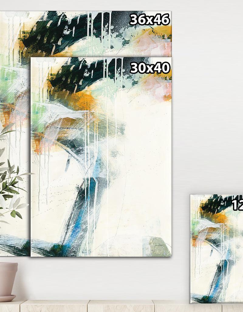 DesignQ Turbulence II - Modern Canvas Wall Art