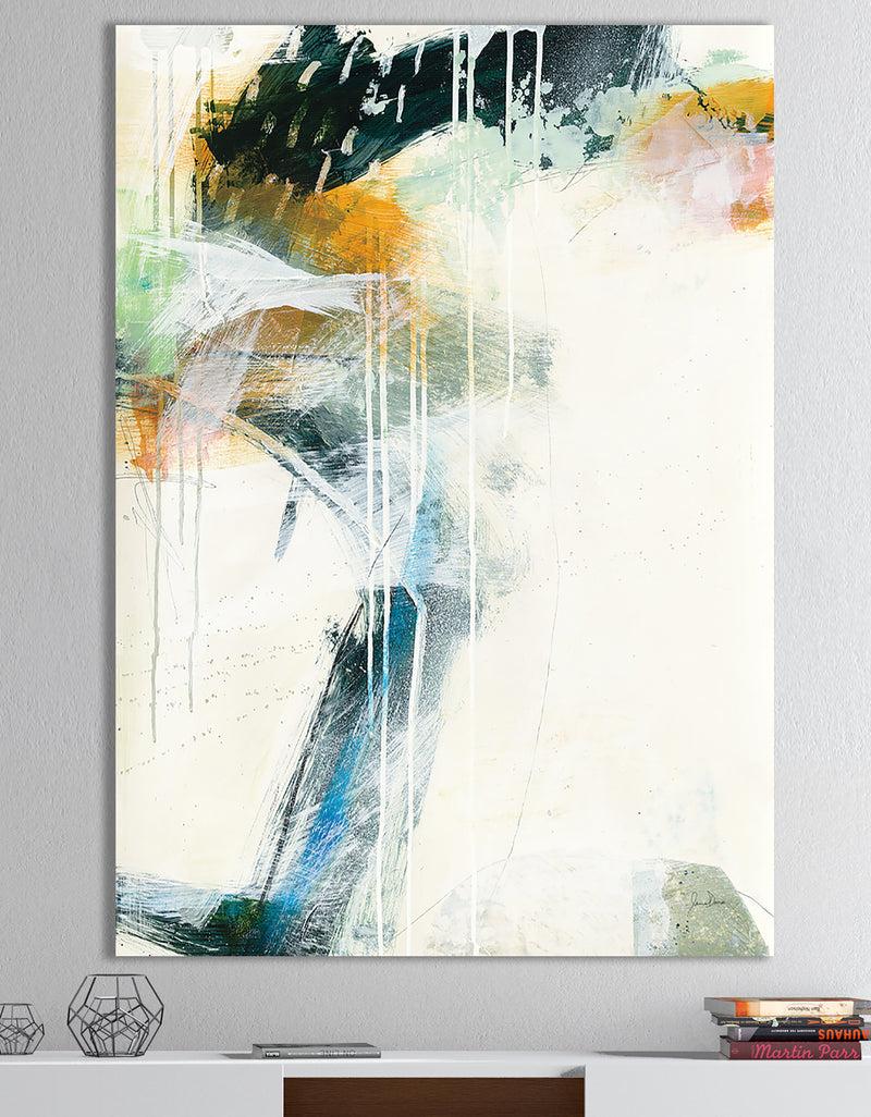 DesignQ Turbulence II - Modern Canvas Wall Art