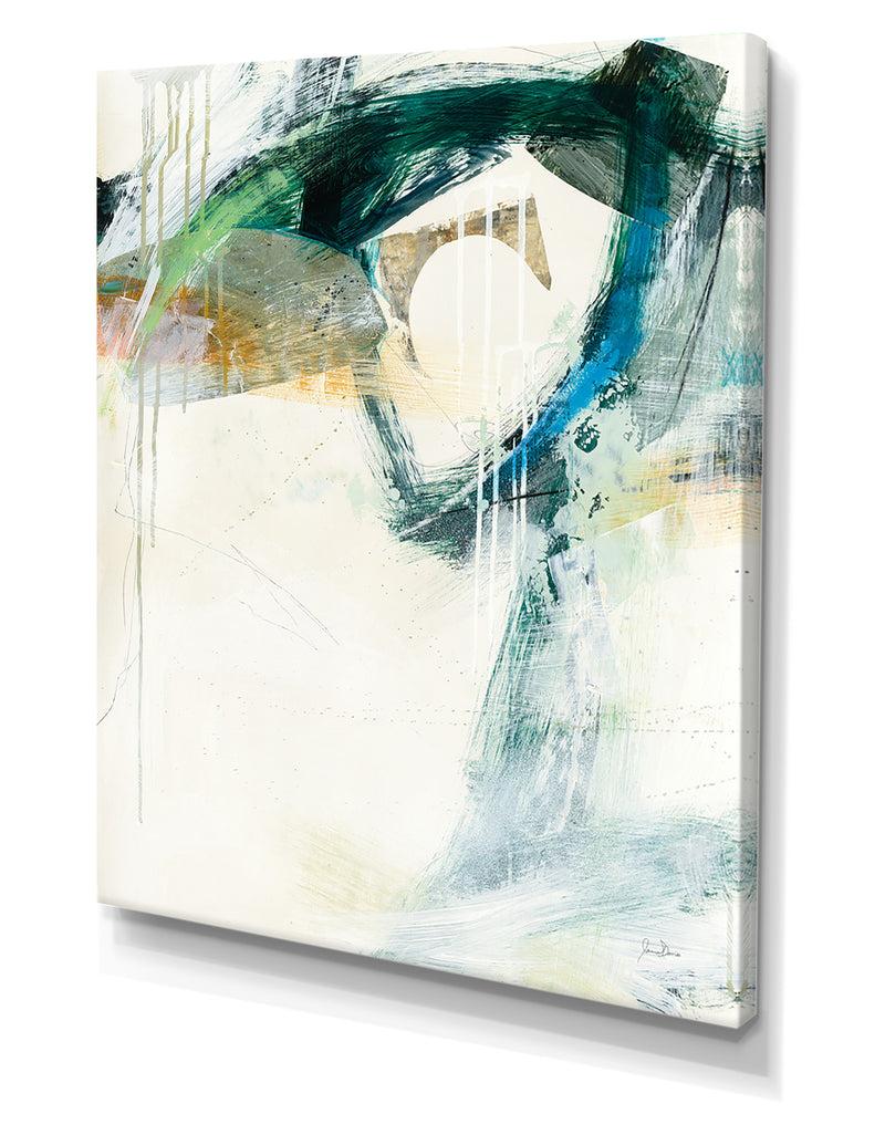 DesignQ Turbulence III - Modern Canvas Wall Art