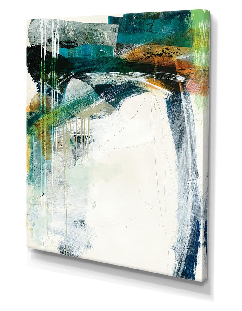 DesignQ Turbulence IV - Modern Canvas Wall Art
