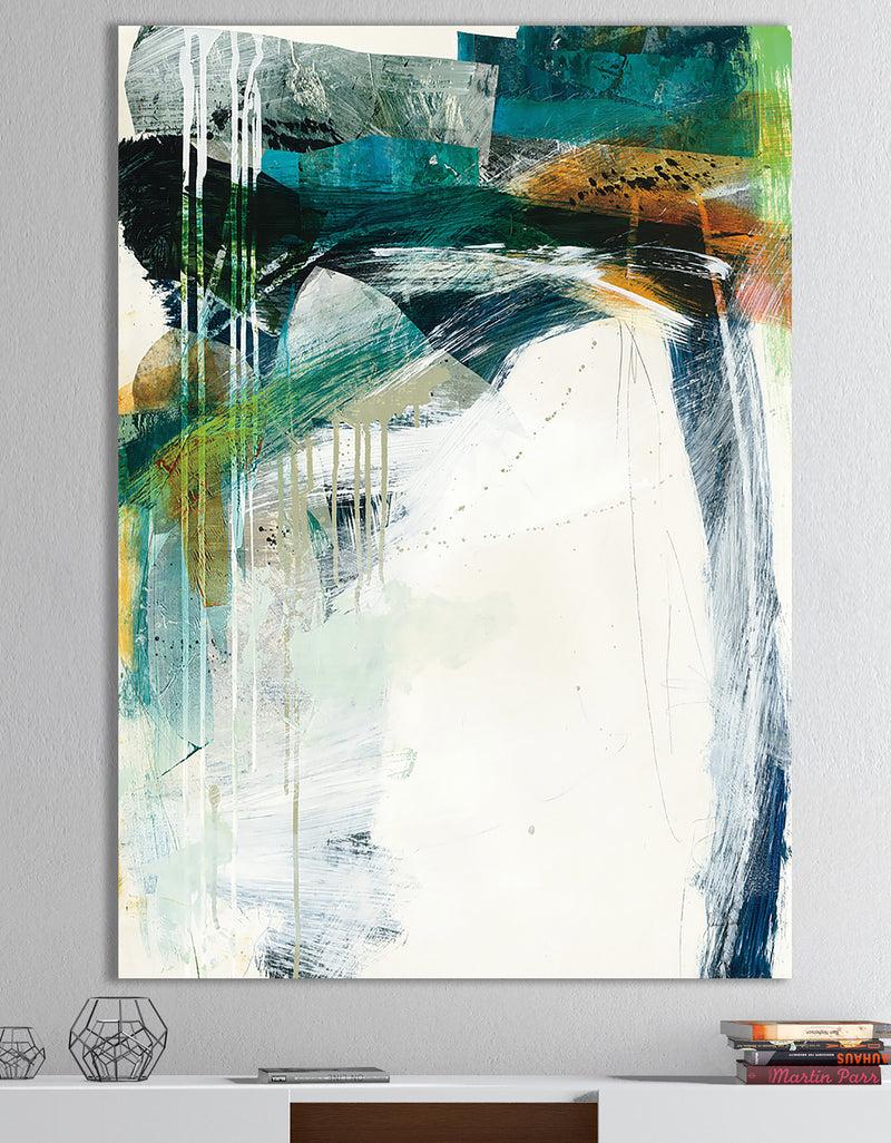 DesignQ Turbulence IV - Modern Canvas Wall Art