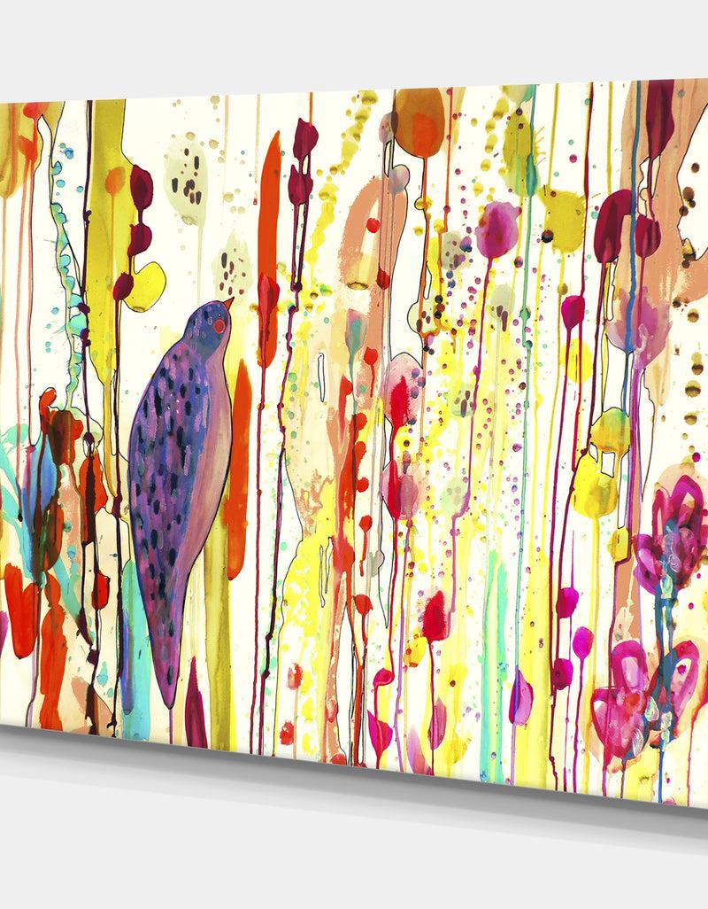 DesignQ Vers Le Ciel - Cottage Canvas Art Print