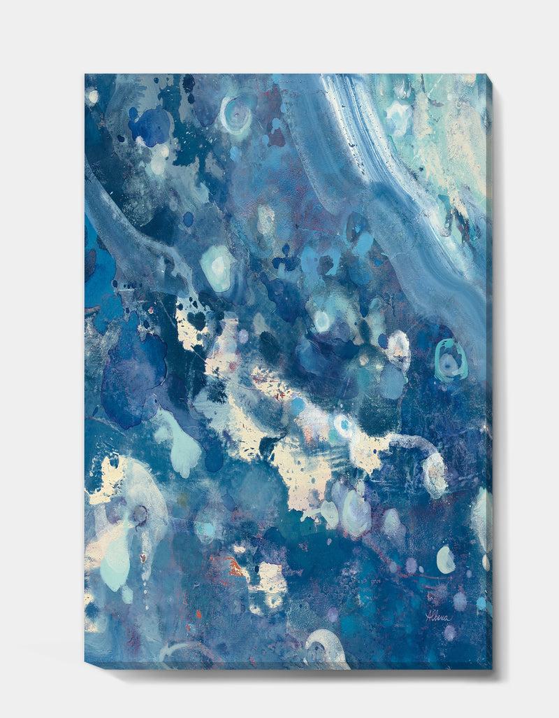 DesignQ Water III - Map Canvas Art